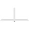 Ekena Millwork Eugene Architectural Grade PVC Gable Bracket, 84"W x 38 1/2"H x 4"D x 4"F, 11/12 Pitch GBP084X39X0404EUG00 - alternate 4